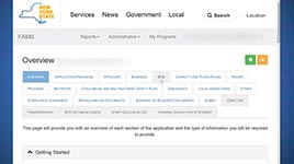 Facility Application and Management System (FAMS)