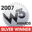 W3 silver award